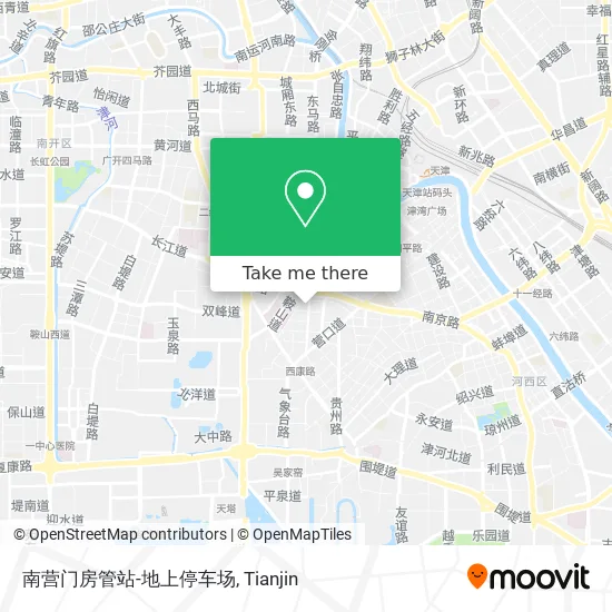 南营门房管站-地上停车场 map