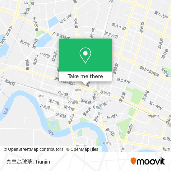 秦皇岛玻璃 map