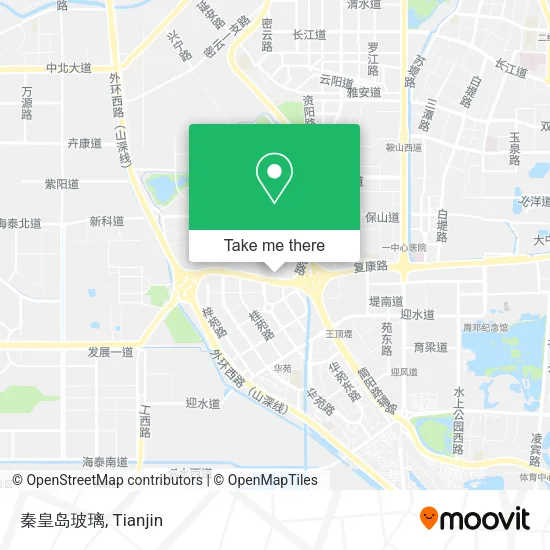 秦皇岛玻璃 map