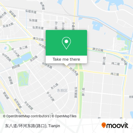 东八道/环河东路(路口) map