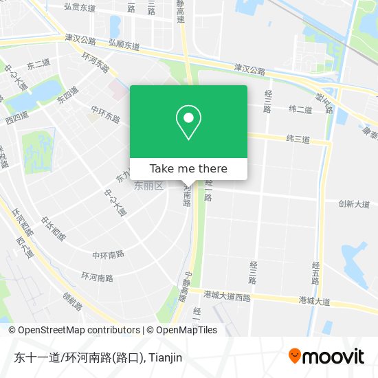 东十一道/环河南路(路口) map