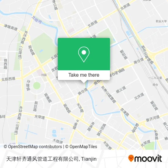 天津轩齐通风管道工程有限公司 map