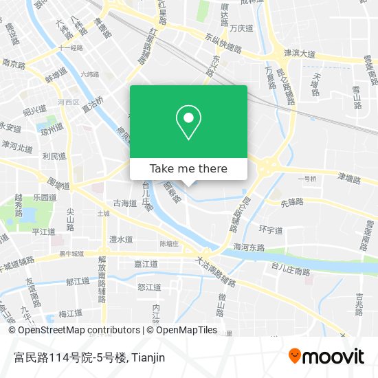 富民路114号院-5号楼 map