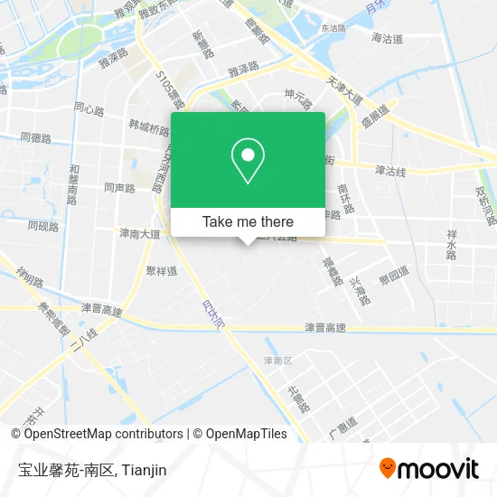 宝业馨苑-南区 map
