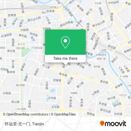 怀远里-北一门 map