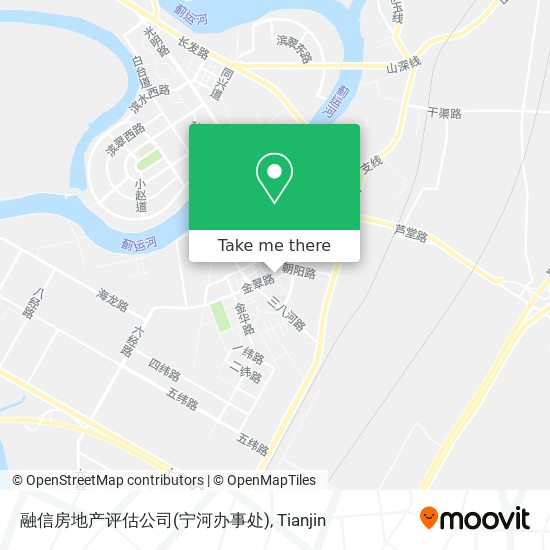 融信房地产评估公司(宁河办事处) map