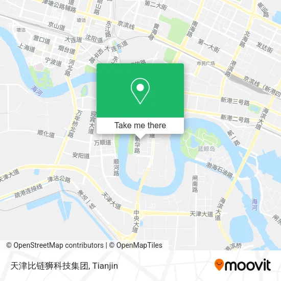 天津比链狮科技集团 map