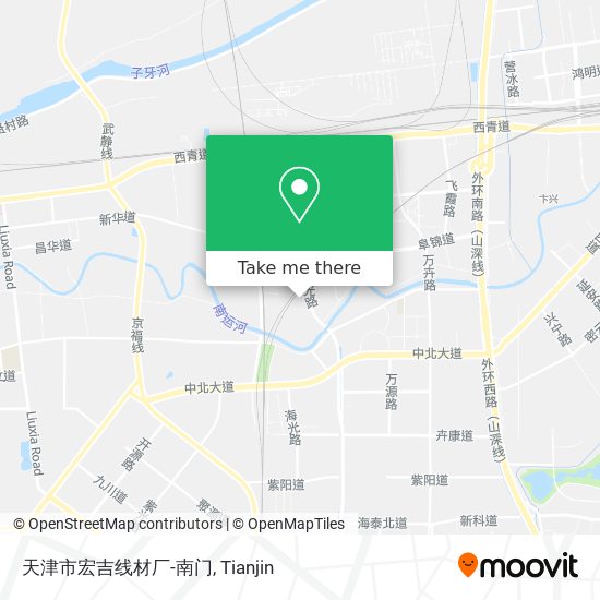 天津市宏吉线材厂-南门 map