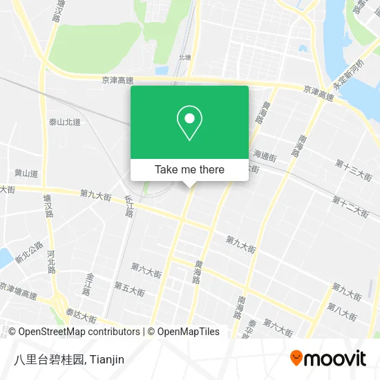 八里台碧桂园 map