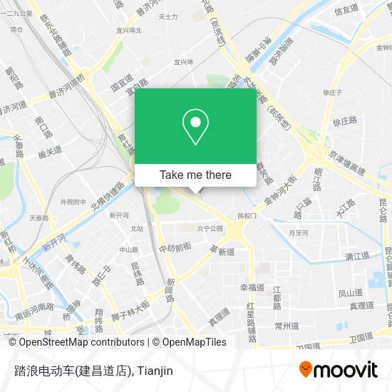 踏浪电动车(建昌道店) map