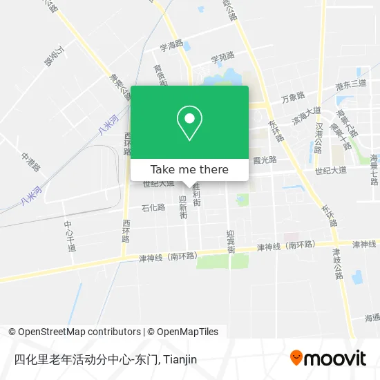 四化里老年活动分中心-东门 map