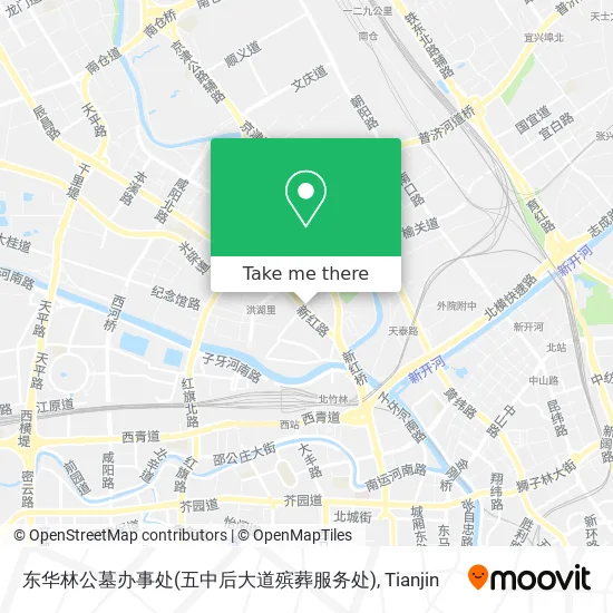 东华林公墓办事处(五中后大道殡葬服务处) map