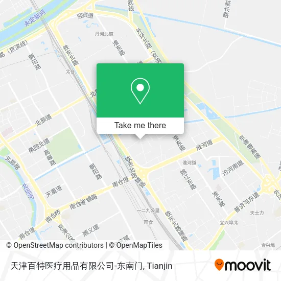 天津百特医疗用品有限公司-东南门 map