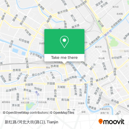 新红路/河北大街(路口) map