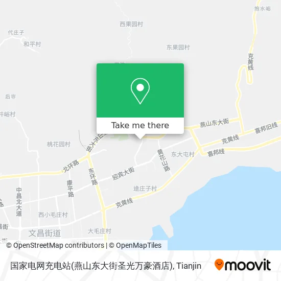 国家电网充电站(燕山东大街圣光万豪酒店) map