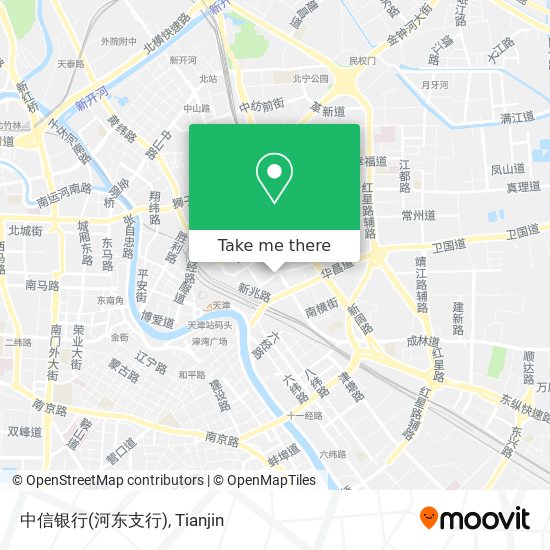 中信银行(河东支行) map