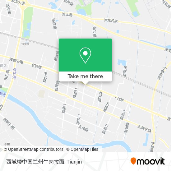 西域楼中国兰州牛肉拉面 map