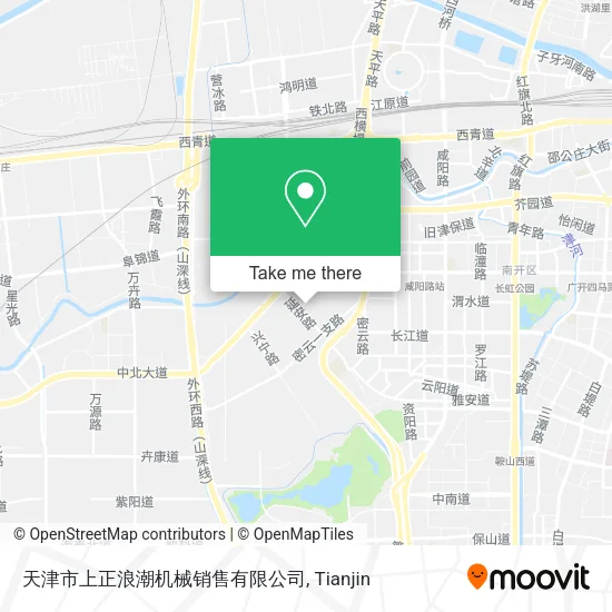 天津市上正浪潮机械销售有限公司 map