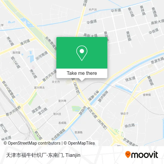 天津市福牛针织厂-东南门 map