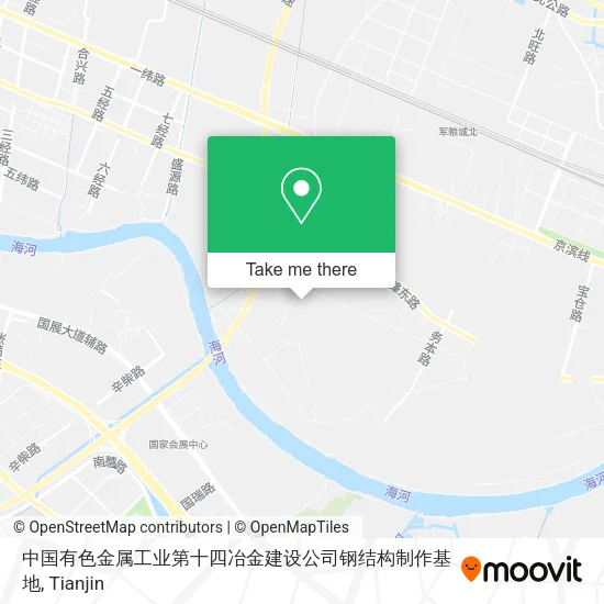中国有色金属工业第十四冶金建设公司钢结构制作基地 map