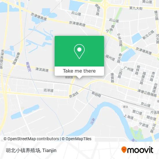 胡北小镇养殖场 map
