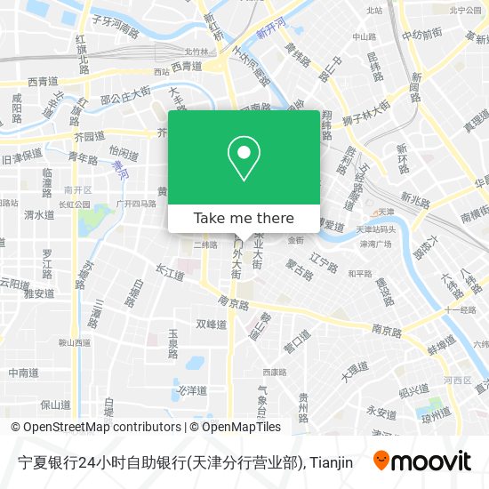 宁夏银行24小时自助银行(天津分行营业部) map