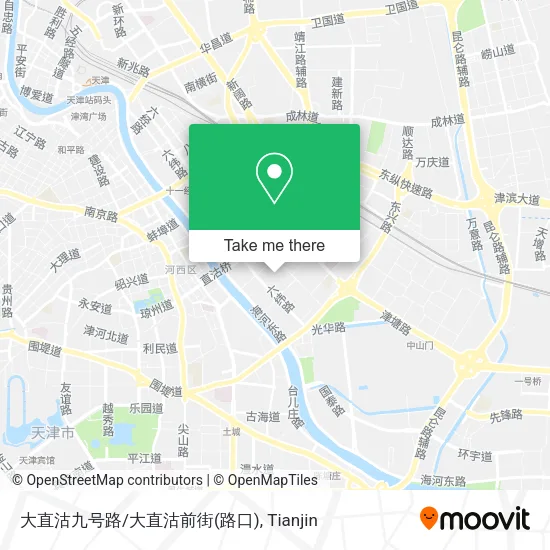 大直沽九号路/大直沽前街(路口) map