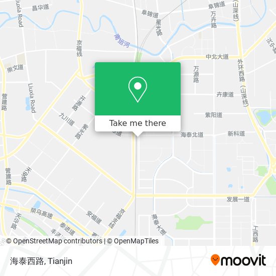 海泰西路 map