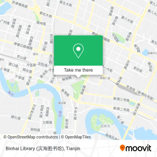 Binhai Library (滨海图书馆) map