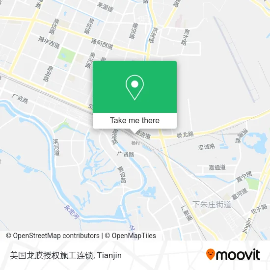 美国龙膜授权施工连锁 map
