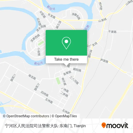 宁河区人民法院司法警察大队-东南门 map