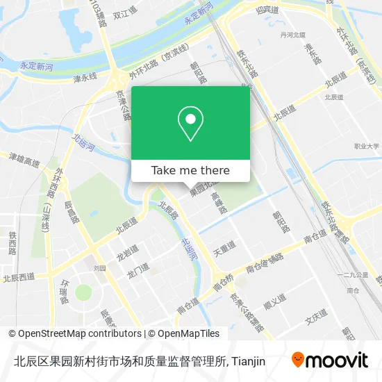 北辰区果园新村街市场和质量监督管理所 map