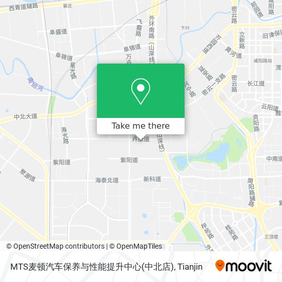 MTS麦顿汽车保养与性能提升中心(中北店) map