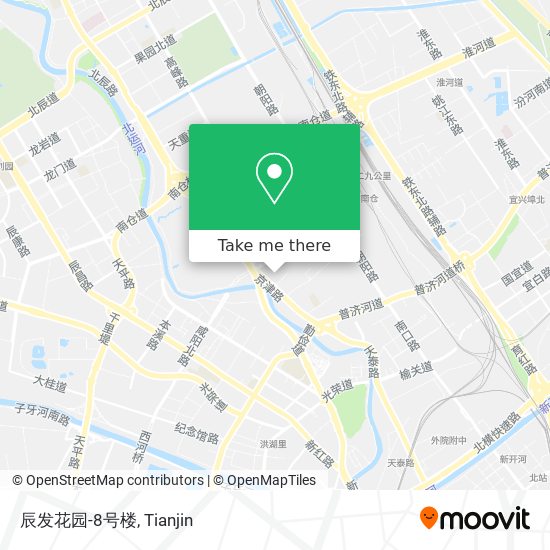 辰发花园-8号楼 map