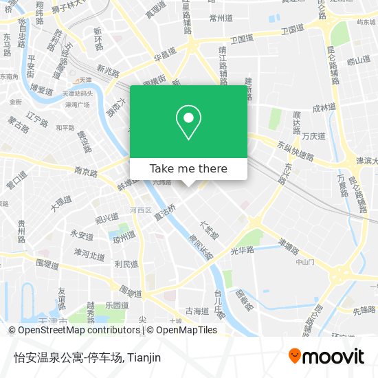 怡安温泉公寓-停车场 map