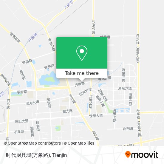 时代厨具城(万象路) map