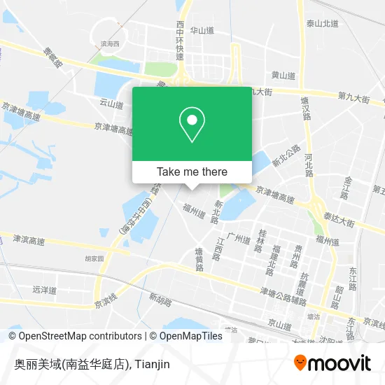 奥丽美域(南益华庭店) map