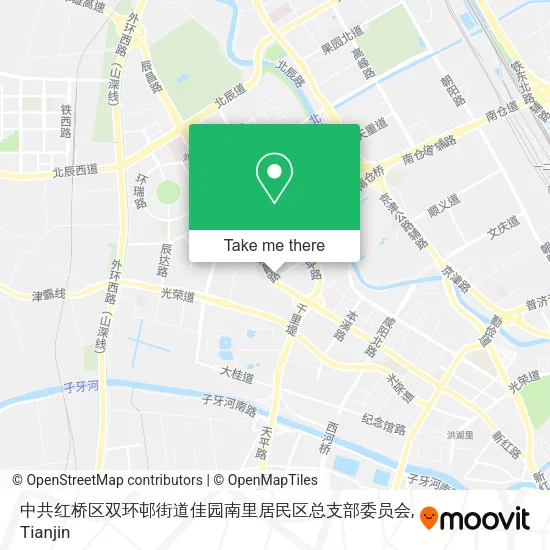 中共红桥区双环邨街道佳园南里居民区总支部委员会 map