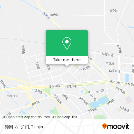 德园-西北1门 map
