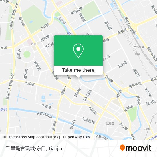 千里堤古玩城-东门 map