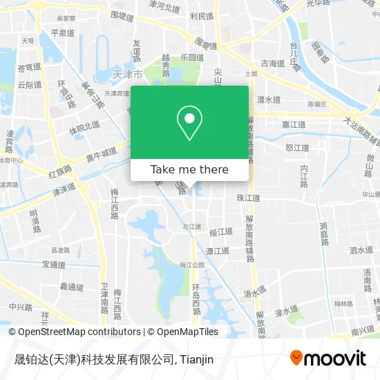 晟铂达(天津)科技发展有限公司 map