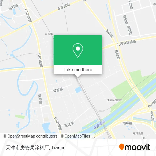 天津市房管局涂料厂 map