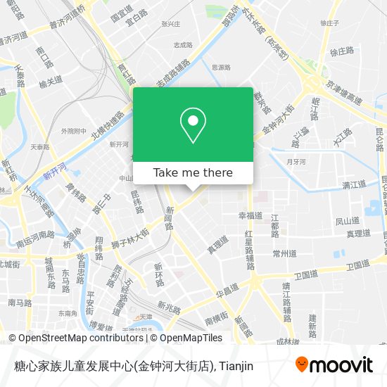 糖心家族儿童发展中心(金钟河大街店) map