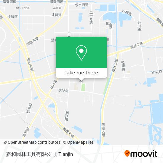 嘉和园林工具有限公司 map