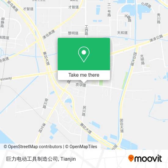巨力电动工具制造公司 map