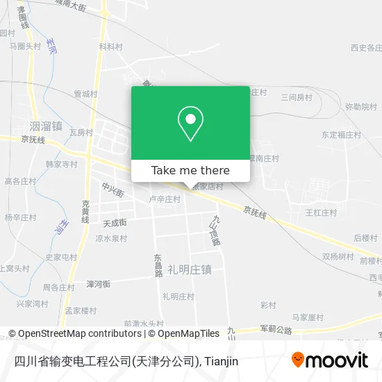 四川省输变电工程公司(天津分公司) map