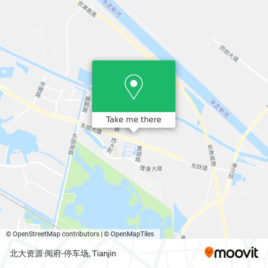 北大资源·阅府-停车场 map