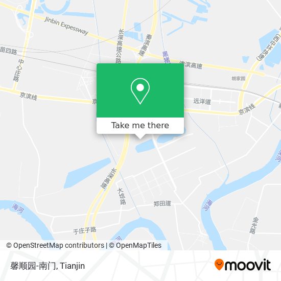 馨顺园-南门 map