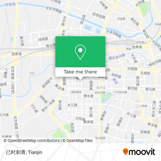 已时刺青 map