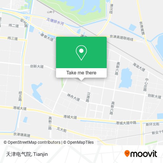 天津电气院 map